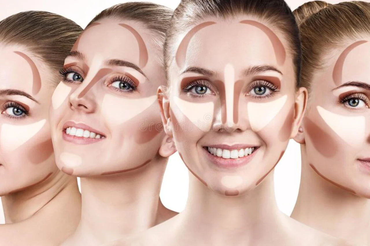 راهنمای کانتور بینی بر اساس فرم چهره + آموزش گام‌ به‌ گام